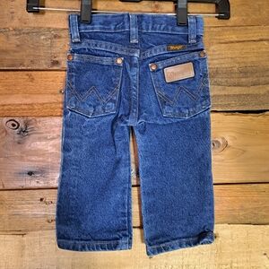 Vintage Wrangler Jeans Toddler Size 1T Slim Western‎ Cowboy 13MWZJP Boys Girls